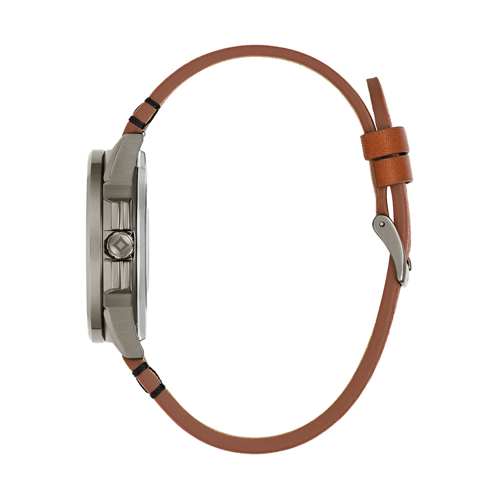 Frank Lloyd Wright Kalil House Automatic 39mm - Black on Leather Strap