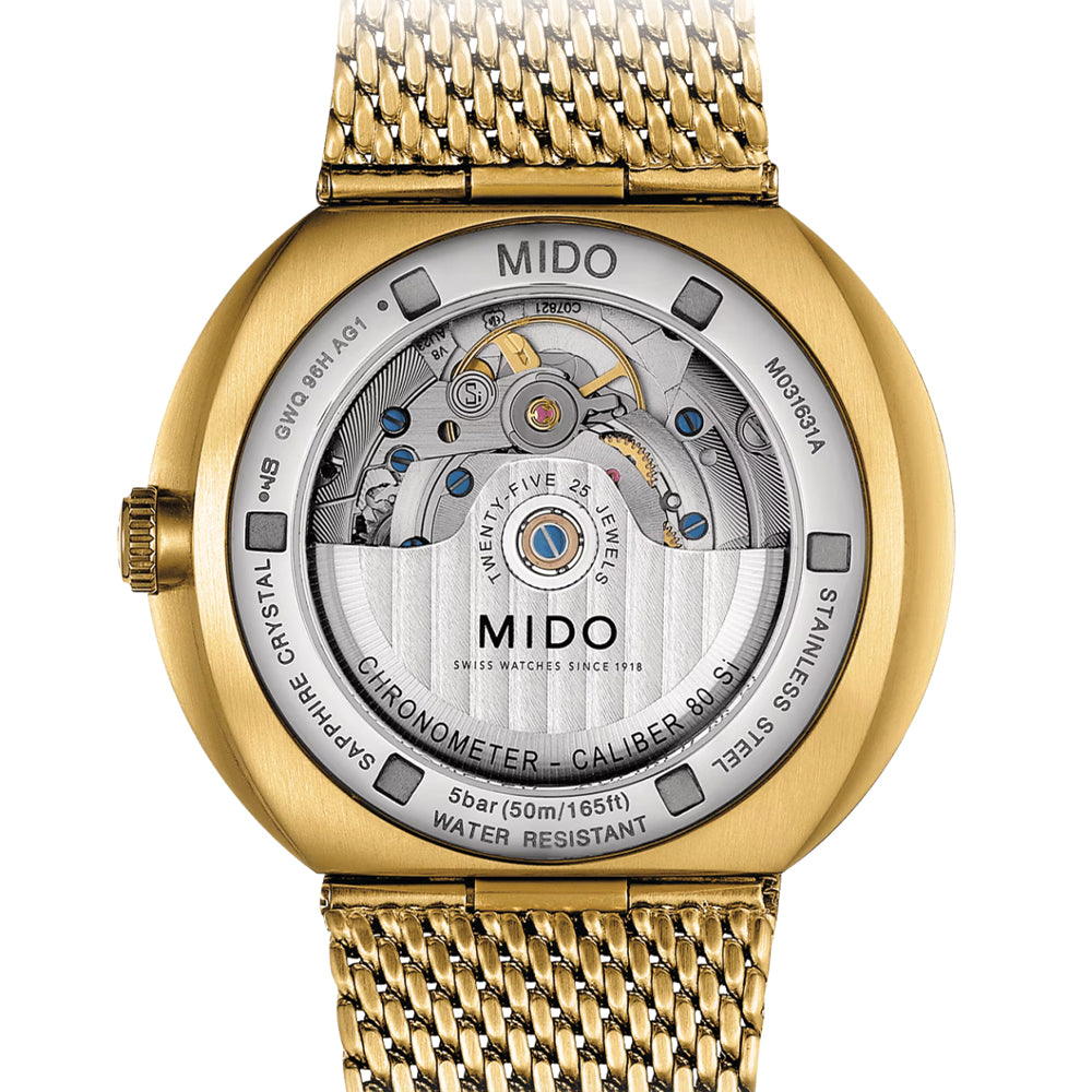 Commander Icône Yellow Gold PVD 42.5mm - Yellow Gold on Bracelet