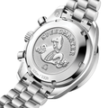 Speedmaster Chronograph 38mm - Ice Blue, Diamond-Set Bezel on Bracelet