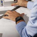 Defy Skyline Chronograph Ceramic 42mm - Black-Toned on Bracelet w/ Extra Rubber Strap