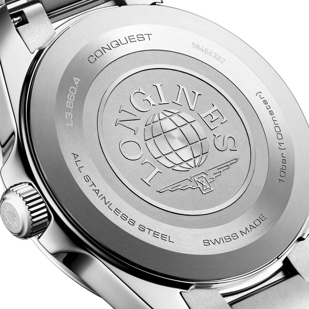 Conquest Quartz 38mm - Blue on Bracelet