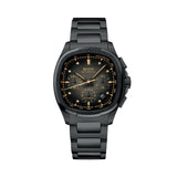 Multifort TV Chronograph Special Edition Black PVD 42mm - Grey on Bracelet w/ Extra Leather Strap