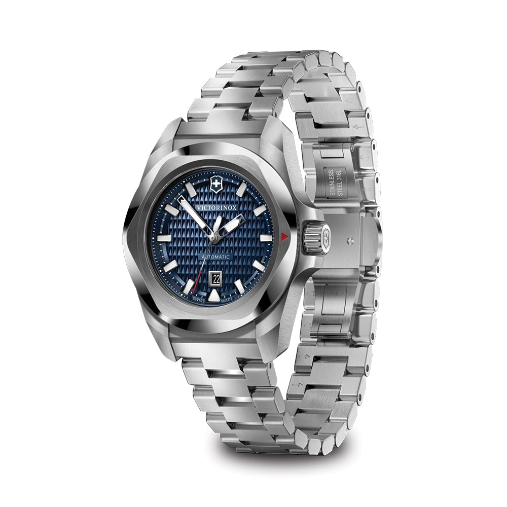 I.N.O.X. 32mm - Blue on Bracelet