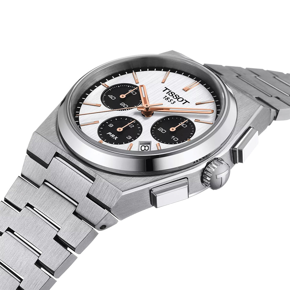 PRX Chronograph 42mm - White on Bracelet