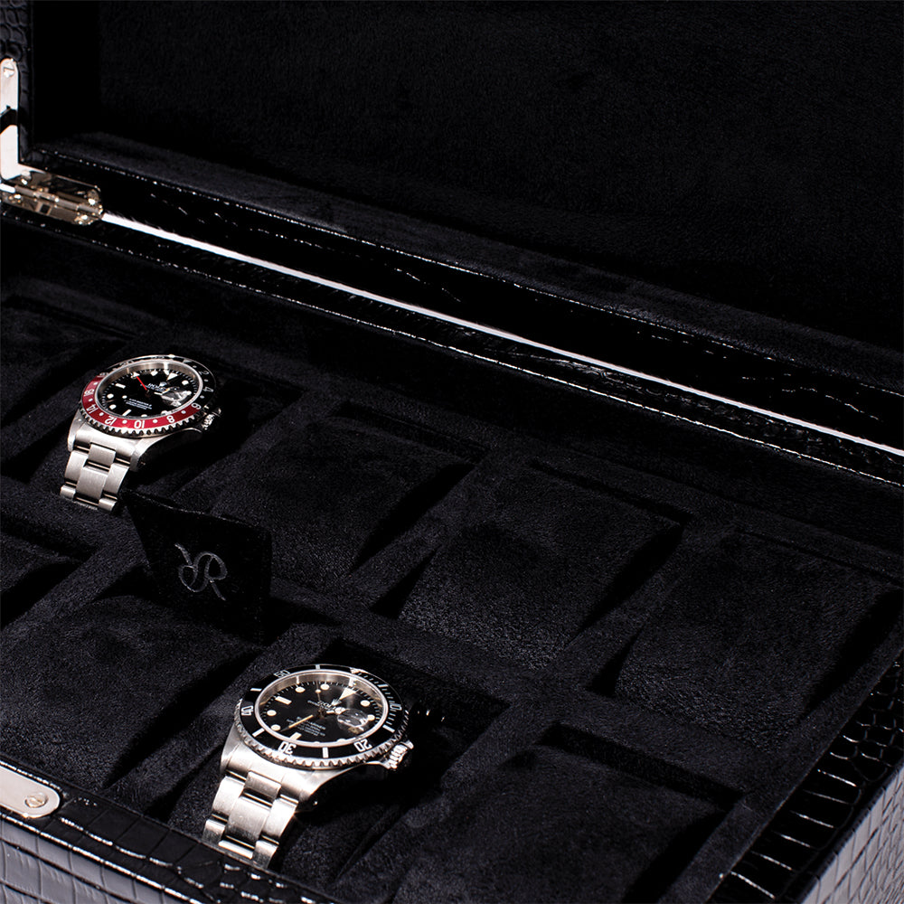 Brompton Ten Watch Box - Black
