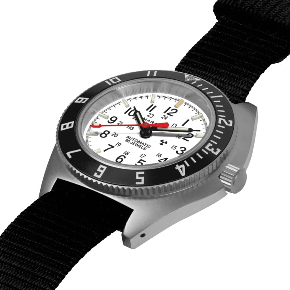 SSNAV-D Arctic Edition 41mm - Arctic on Ballistic Nylon Strap