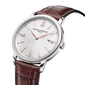 Classima 10415 Quartz 42mm - Silver on Leather Strap