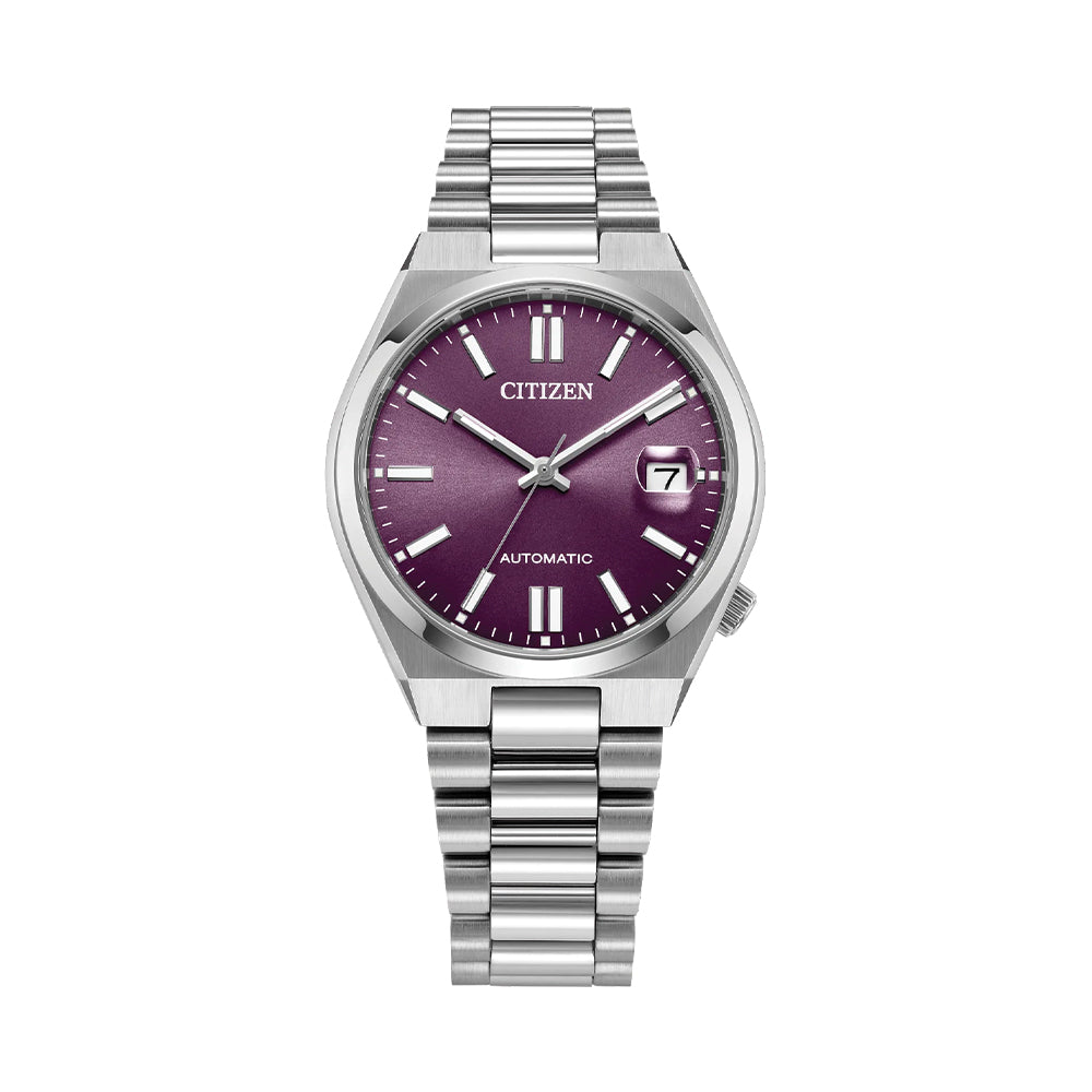 Tsuyosa Automatic 37mm - Purple on Bracelet