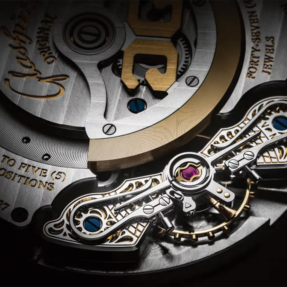 PanoMaticLunar 40mm - Grey on Strap