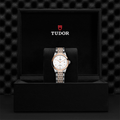1926 Rose Gold Two-Tone 28mm - White on Bracelet