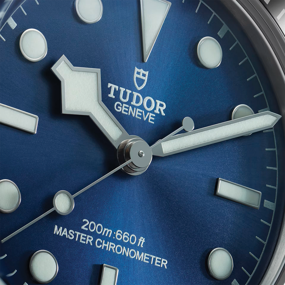 Black Bay 68 43mm - Blue, Black Bezel on Bracelet | Teddy Baldassarre