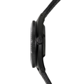 Side profile of SSNAV-D Auto U.S. 250 Limited Edition 41mm watch in black on rubber strap.