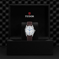 1926 36mm - Opaline on Leather Strap