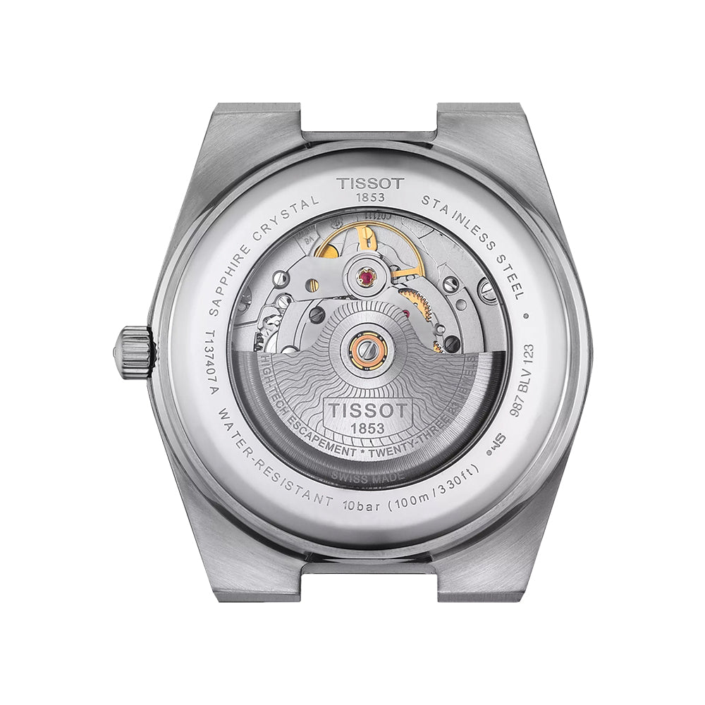 PRX Automatic Powermatic 80 40mm Black on Rubber Strap