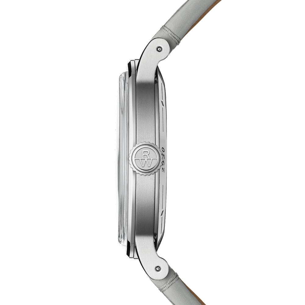 Millesime Small Seconds Tuxedo Dial 39mm - Red on Leather Strap