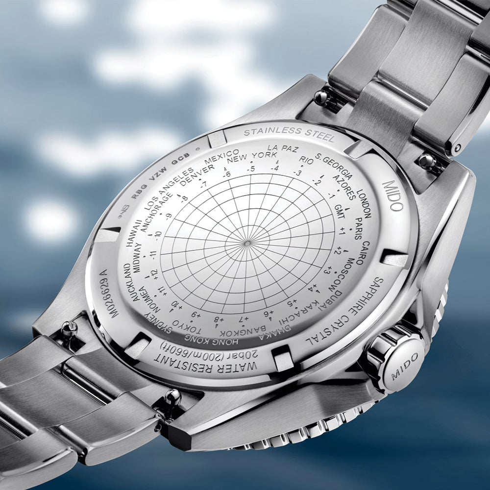 Ocean Star GMT Special Edition 44mm - Blue on Bracelet w/ Additional Fabric Strap