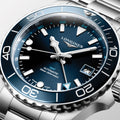 HydroConquest GMT 41mm - Blue on Bracelet