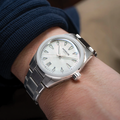 Unity Pearl White 36.5mm - White on Bracelet