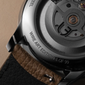 Fil d’Or Louis Erard x Wire Art Limited Edition 39mm - Brown on Leather Strap