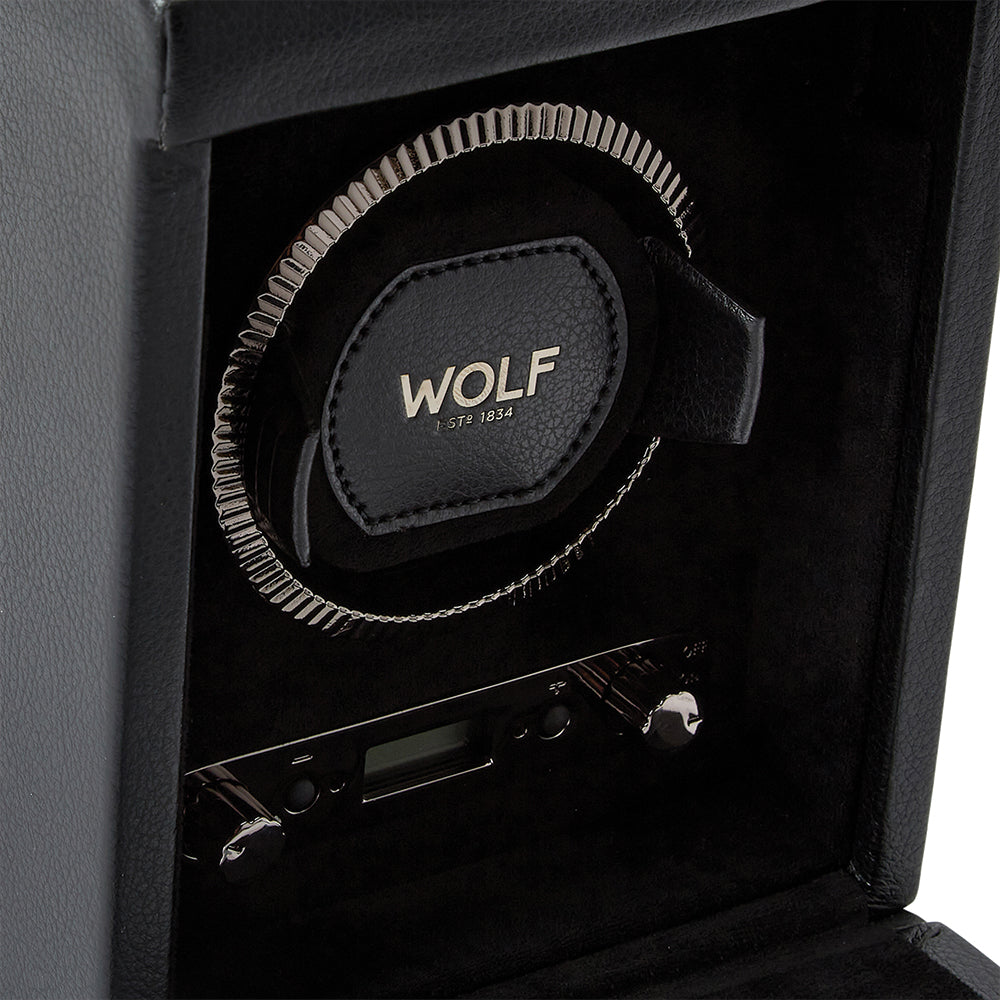 British Racing Single Watch Winder - Black