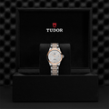 1926 Rose Gold Two-Tone 28mm - Silver on Bracelet