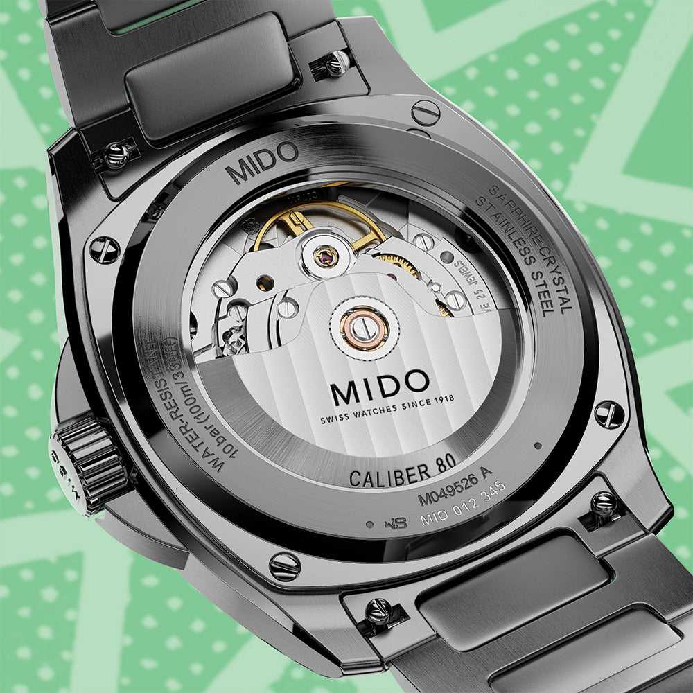 Multifort TV Big Date Special Edition S01E02 40mm - Grey on Bracelet w/ Two Extra Rubber Straps