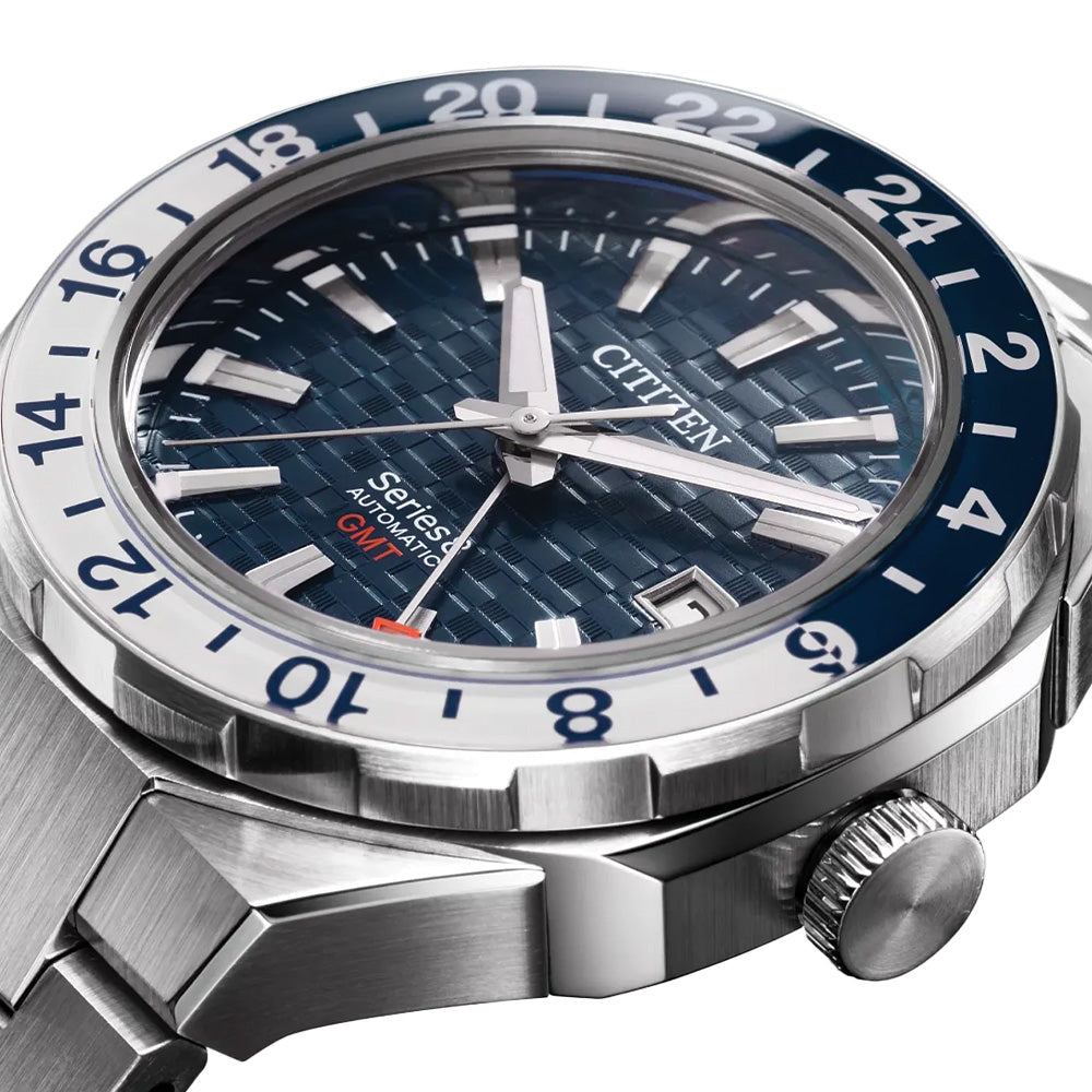 Series8 880 Automatic GMT 41mm - Blue on Bracelet