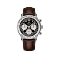 Navitimer B02 Chronograph Cosmonaute 41mm - Black on Leather Strap