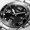 HydroConquest 41mm - Black on Bracelet