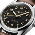 Spirit Pilot Automatic 39mm - Black on Leather Strap