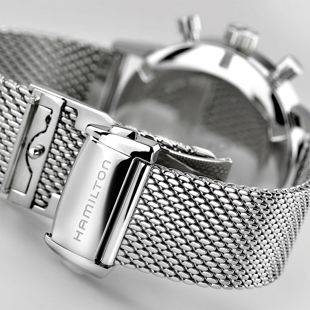 American Classic Intra-Matic Chronograph H 40mm - Black on Bracelet