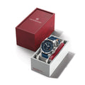 Air Pro 43mm - Blue on Rubber Strap