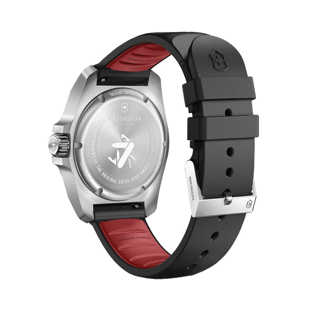 I.N.O.X. 41mm - Black on Rubber Strap