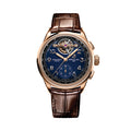 Premier B21 Chronograph Tourbillon Limited Edition Red Gold 42mm - Blue on Leather Strap