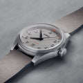 ProPilot Date 41mm - Chalk Grey on Leather Strap