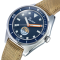Galeazzi Artiglio Limited Edition 39.5mm - Blue on Fabric Strap