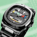 Multifort TV Big Date Special Edition S01E02 40mm - Grey on Bracelet w/ Two Extra Rubber Straps