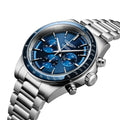 Conquest Automatic Chronograph 42mm - Blue on Bracelet