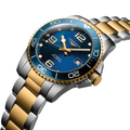 HydroConquest Two-Tone 41mm - Blue on Bracelet