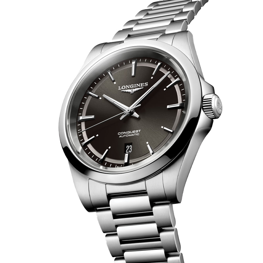 Conquest 41mm - Sunray Black on Bracelet