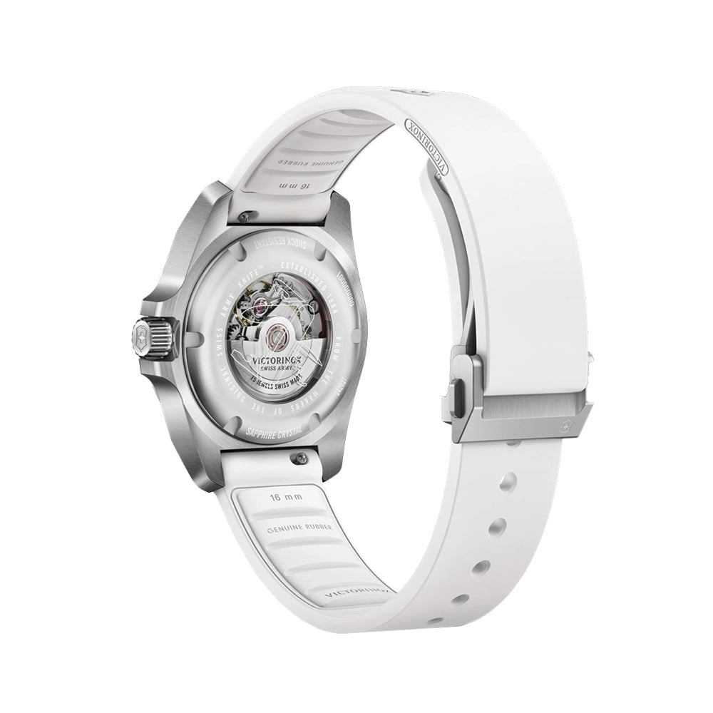 I.N.O.X. 32mm - White on Rubber Strap
