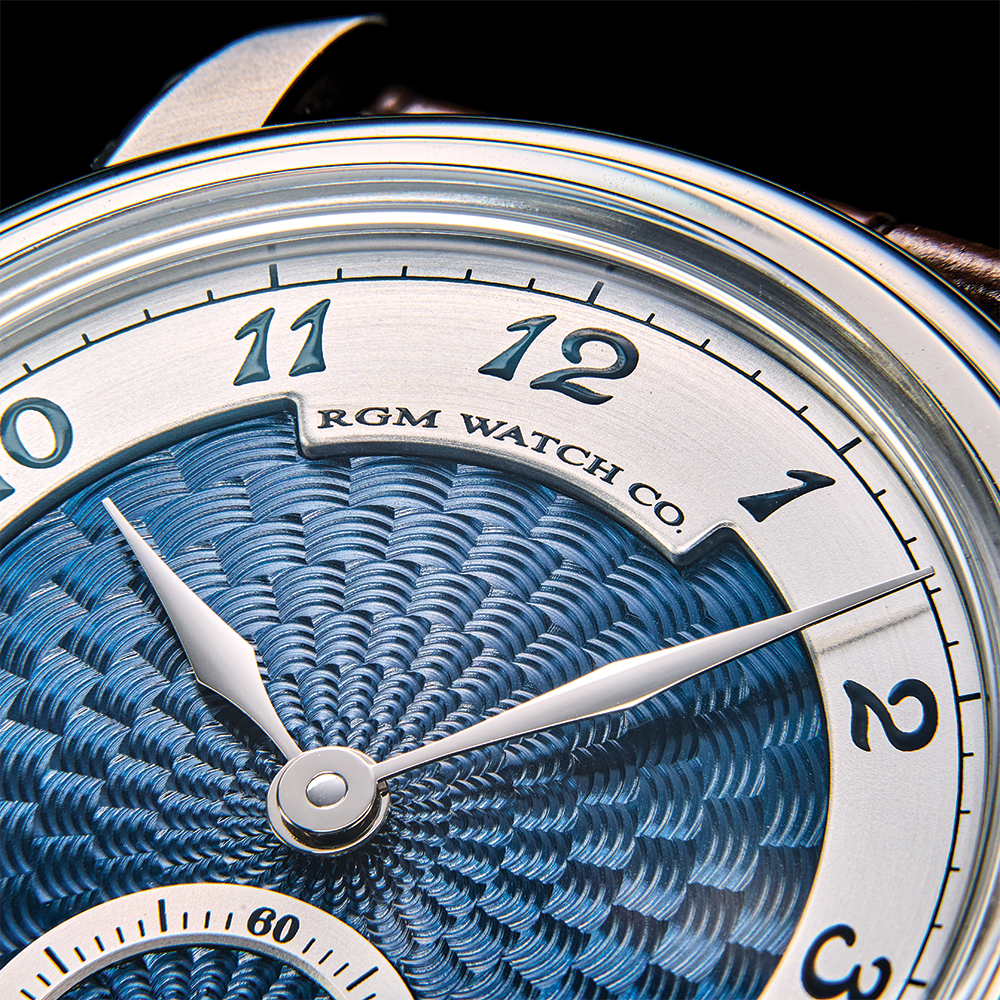 RGM 501 Teddy Baldassarre Edition 39mm – Blue on Leather Strap