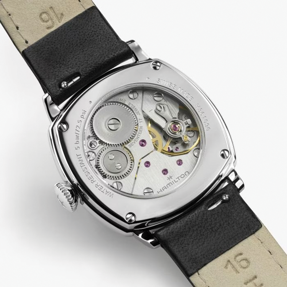 American Classic Cushion Mechanical 30mm - Beige on Leather Strap