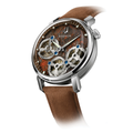 Spaceview Evolution 43.5mm - Brown on Leather Strap