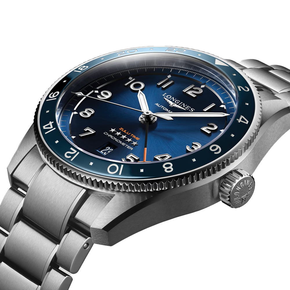 Spirit Zulu Time 42mm - Blue on Bracelet