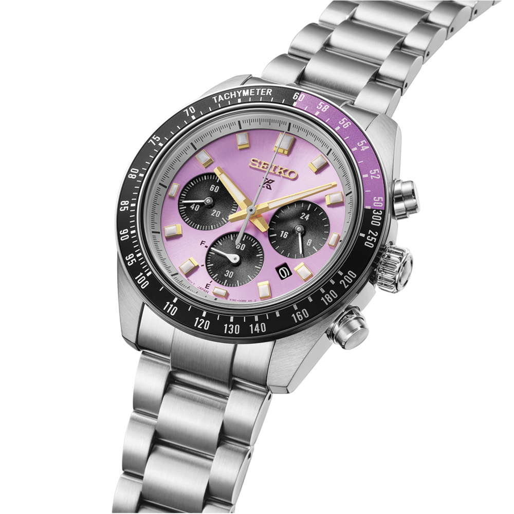 HBJ005 Prospex Speedtimer 145th Anniversary Limited Edition 41.4mm - Purple on Bracelet