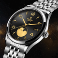 1926 Luna 39mm - Black on Bracelet