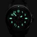 Journey 1884 Quartz 43mm - Black on Leather Strap w/ Extra Rubber Strap