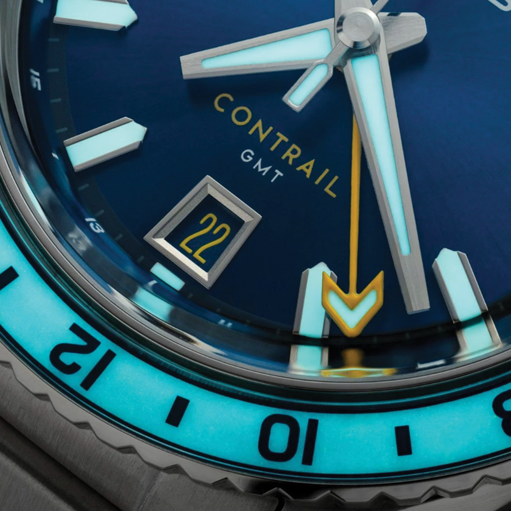 Contrail GMT Impulse 40.5mm - Blue on Bracelet