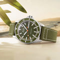 Ocean Star Tribute 40.5mm - Green on Fabric Strap